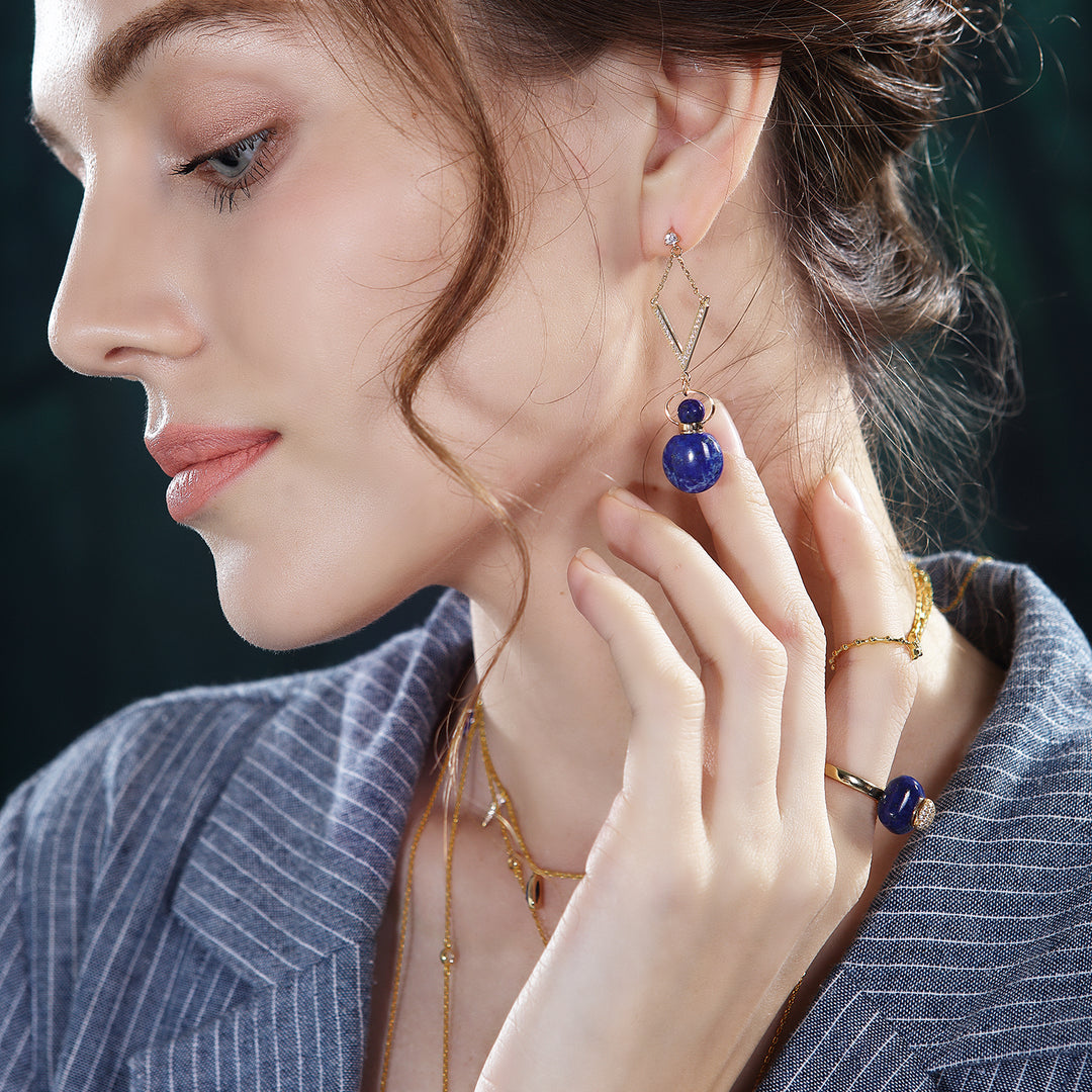 Twilight | Lapis Square Ring
