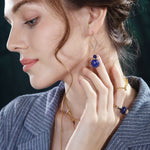 Load image into Gallery viewer, Twilight | Lapis Square Ring