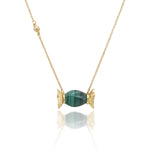 Load image into Gallery viewer, Valentine&#39;s Day | Malachite Candy Necklace
