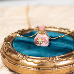Load image into Gallery viewer, Galaxy | Rhodochrosite Santa Sack Pendant Necklace