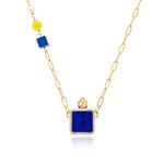 Load image into Gallery viewer, Pandora&#39;s Box | Lapis Pendant Necklace
